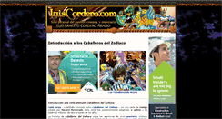 Desktop Screenshot of caballeros-del-zodiaco.luiscordero.com